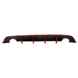 2015-2023 Dodge Charger SRT V2 Rear Diffuser with Reflective Tape PP