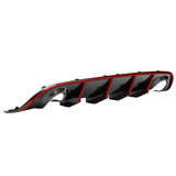 2015-2023 Dodge Charger SRT V2 Rear Diffuser with Reflective Tape PP