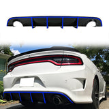 2015-2023 Dodge Charger SRT V3 Rear Diffuser with Reflective Tape PP