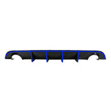 2015-2023 Dodge Charger SRT V3 Rear Diffuser with Reflective Tape PP