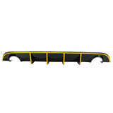 2015-2023 Dodge Charger SRT V3 Rear Diffuser with Reflective Tape PP