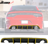 2015-2023 Dodge Charger SRT V3 Rear Diffuser with Reflective Tape PP