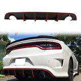 2015-2023 Dodge Charger SRT V3 Rear Diffuser with Reflective Tape PP