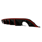 2015-2023 Dodge Charger SRT V3 Rear Diffuser with Reflective Tape PP