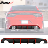 2015-2023 Dodge Charger SRT V3 Rear Diffuser with Reflective Tape PP