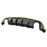 2015-2023 Dodge Charger SRT V3 Rear Diffuser with Reflective Tape PP