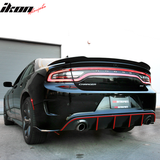 2015-2023 Dodge Charger SRT V3 Rear Diffuser with Reflective Tape PP