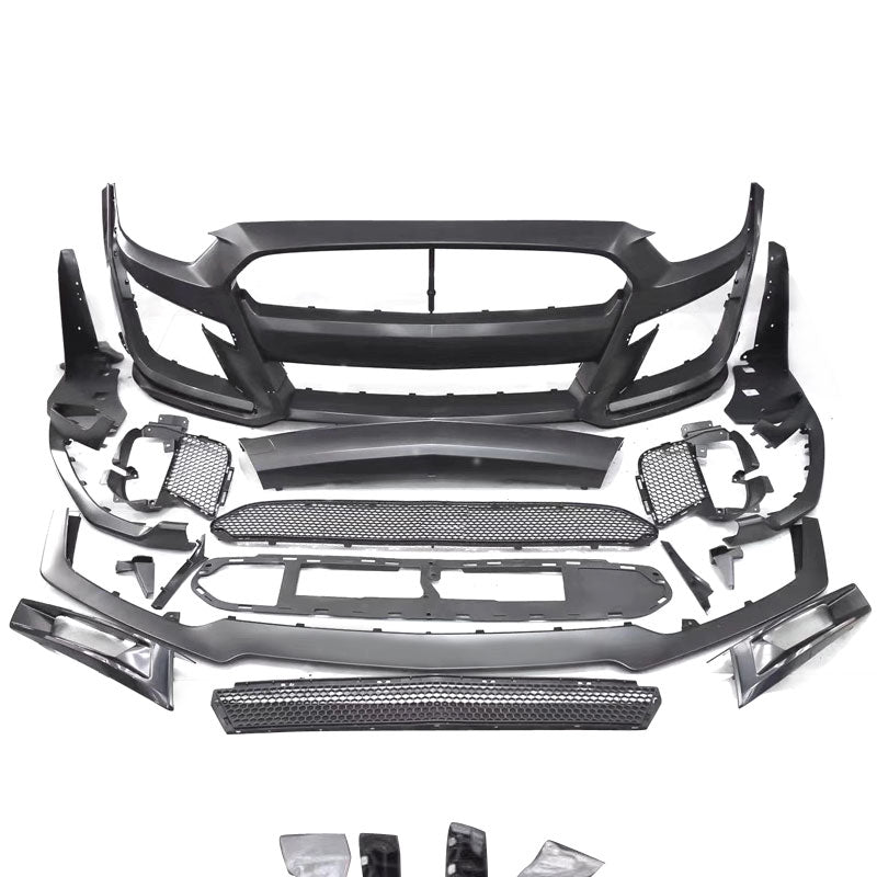 2015-2017 Ford Mustang GT500 Style Painted Front Bumper Replacement PP