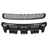 2015-2023 Dodge Charger Upper & Lower Car Grilles w/ Air Ducts 2PC PP