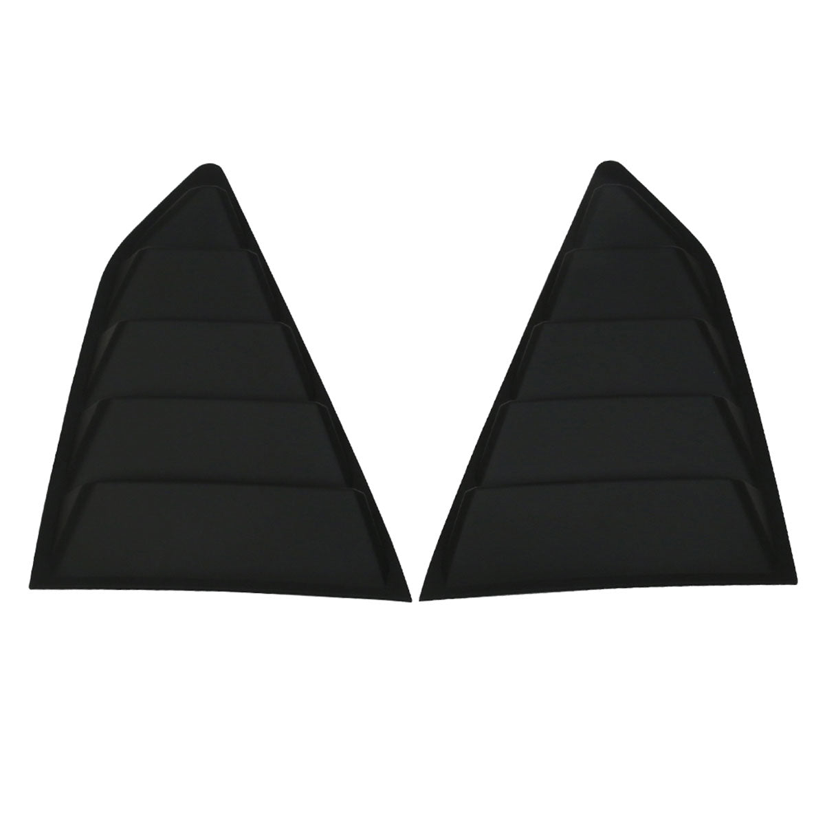 2016-2024 Chevy Camaro Unpainted Rear Side Window Louver Air Vent ABS