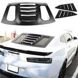 2016-2024 Chevy Camaro Unpainted Rear Window Louver Side Vent ABS