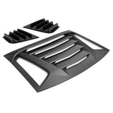 2011-2023 Dodge Charger Unpainted Rear Window Louver Side Vent ABS PP
