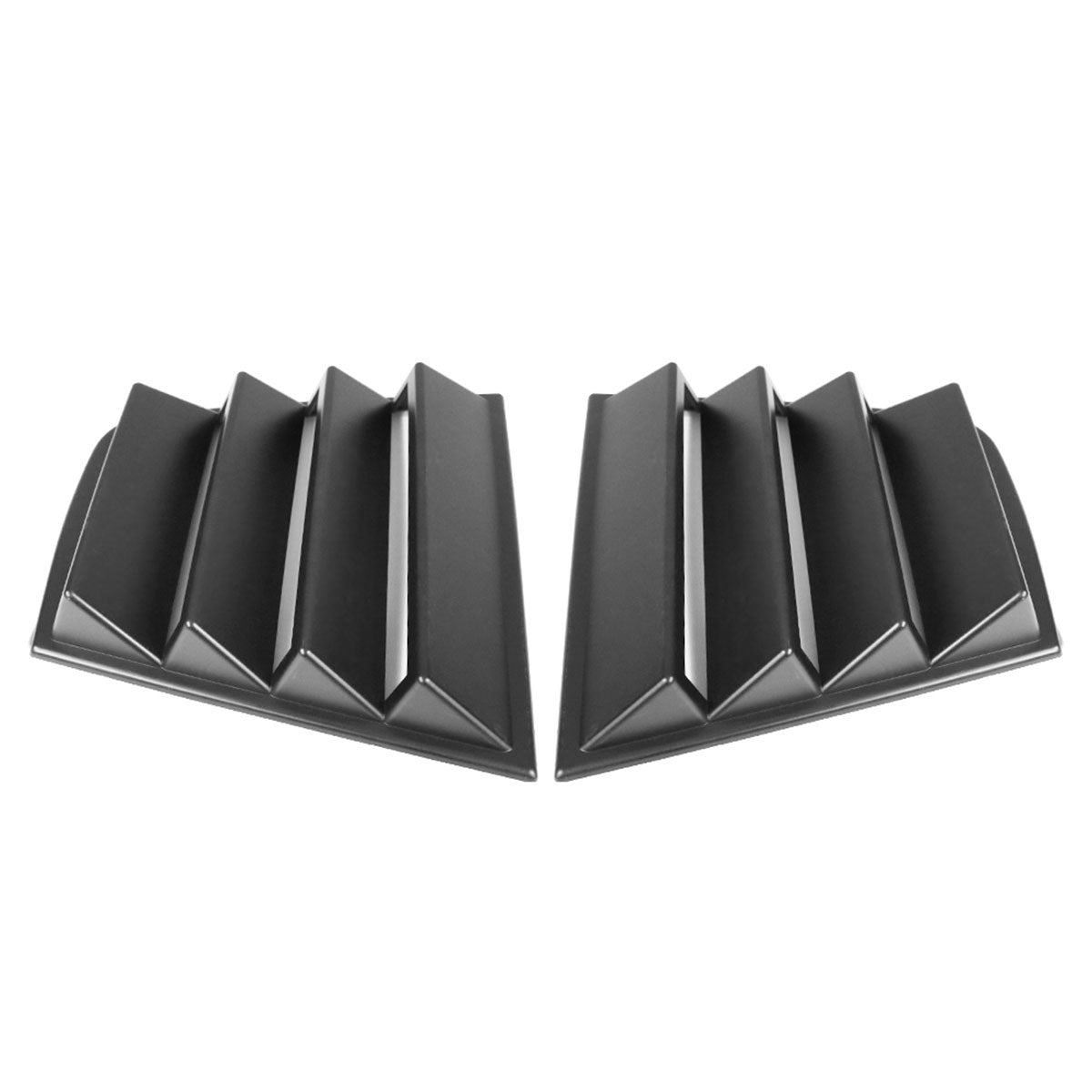2011-2023 Dodge Charger Unpainted Rear Window Louver Side Vent ABS PP