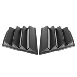 2011-2023 Dodge Charger Unpainted Rear Window Louver Side Vent ABS PP