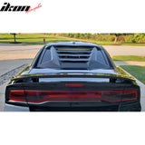 2011-2023 Dodge Charger Unpainted Rear Window Louver Side Vent ABS PP