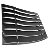 2005-2014 Ford Mustang Rear Unpainted Window Louvers Side Vent Scoops