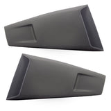 2005-2014 Ford Mustang Rear Unpainted Window Louvers Side Vent Scoops