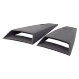 2005-2014 Ford Mustang Rear Unpainted Window Louvers Side Vent Scoops
