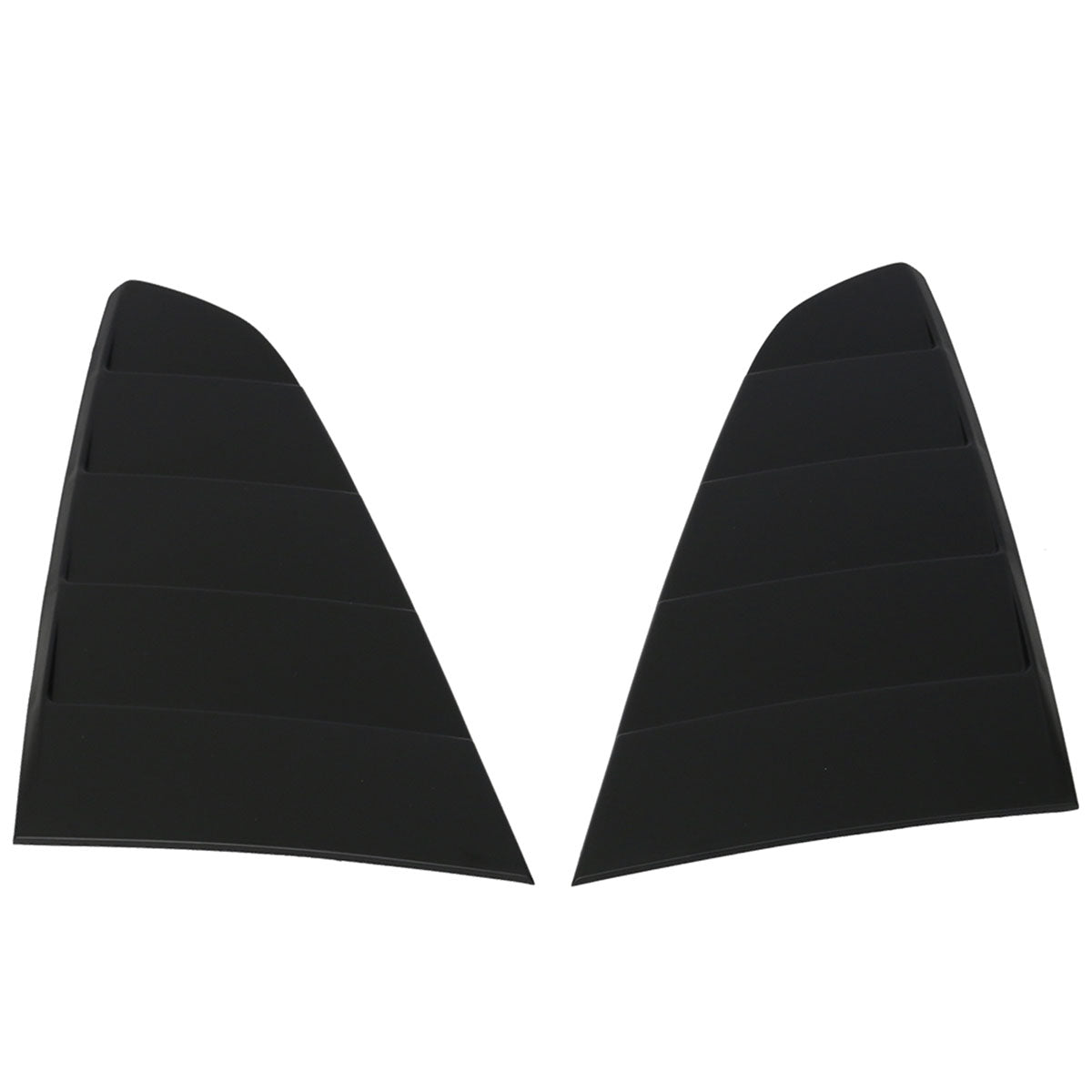 2015-2023 Ford Mustang Coupe Unpainted Rear Window Louver Side Vent
