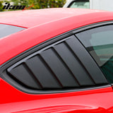 2015-2023 Ford Mustang Coupe Unpainted Rear Window Louver Side Vent