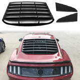 2015-2023 Ford Mustang Coupe CV Rear Window Louver Side Vent PP ABS