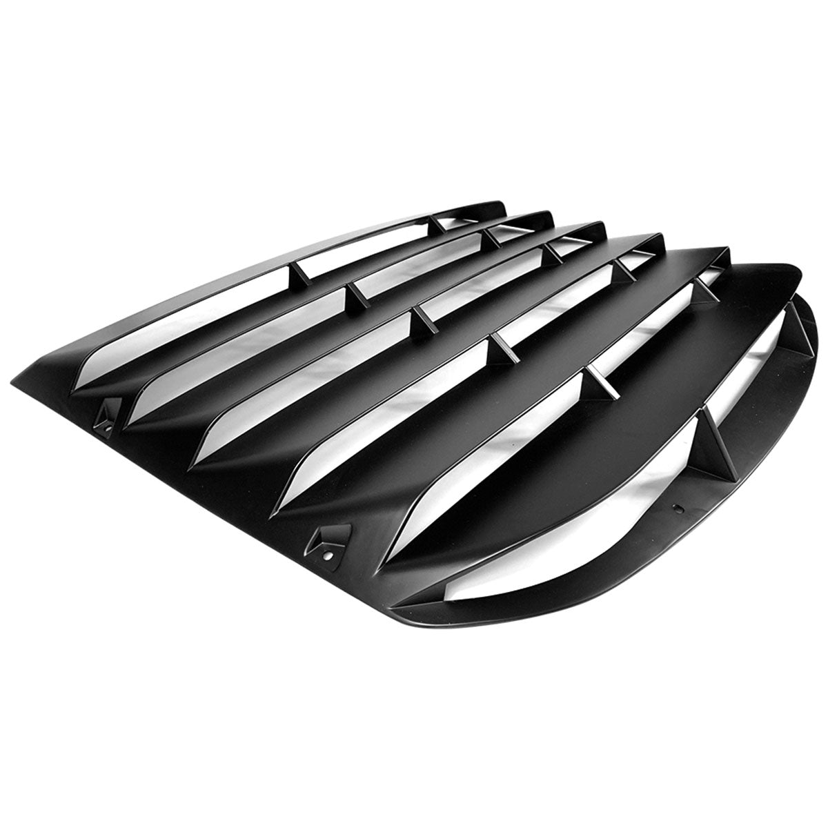 2015-2023 Ford Mustang Coupe Unpainted Rear Side Window Louver ABS