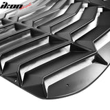 2015-2023 Ford Mustang Coupe Matte Black Rear Side Window Louver ABS