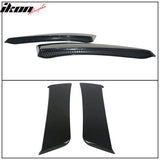 2015-2023 Ford Mustang GT Style Rear Fender Scoop Side Window Louver