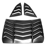 2016-2021 Honda Civic Sedan Rear Window Louver Side Quarter Scoop ABS