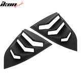 2016-2021 Honda Civic Sedan Rear Window Louver Side Quarter Scoop ABS