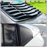 2003-2008 Nissan 350Z Black Rear Window Louver Side Vent ABS Plastic
