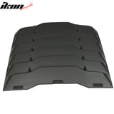 2003-2008 Nissan 350Z Black Rear Window Louver Side Vent ABS Plastic