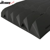 2003-2008 Nissan 350Z Black Rear Window Louver Side Vent ABS Plastic