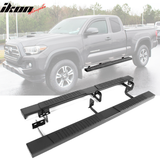 Fits 05-22 Toyota Tacoma Running Boards Side Step Bar 69" Pair