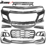 2014-2015 Chevy Camaro 1LE Style Front Bumper Cover w/ Clear Fog Light