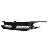 2019-2021 Honda Civic Sedan Coupe Gloss Black Front Grille Eyebrows