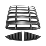 2014-2019 Chevy Corvette C7 Classic Style Side Rear Window Louvers ABS