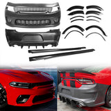 2015-2023 Dodge Charger Widebody CFL Whole Bumper Kits Diffuser PP