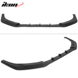 2014-2016 Scion TC Unpainted Black Front Bumper Lip Front Winglets PU