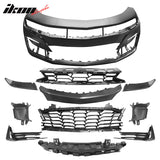 2019-2024 Chevrolet Camaro 19 SS Style Unpainted Front Bumper Cover