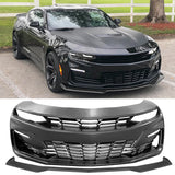 2019-2024 Chevrolet Camaro 19 SS Style Unpainted Front Bumper Cover