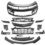 2019-2024 Chevrolet Camaro 19 SS Style Unpainted Front Bumper Cover