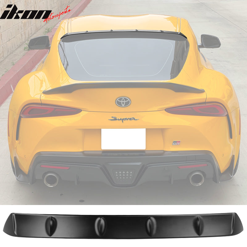 2000-2025 Toyota GR Supra MK5 V2 Unpaint TRD Trunk + Roof Spoiler ABS