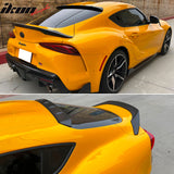 2000-2025 Toyota GR Supra MK5 V2 Unpaint TRD Trunk + Roof Spoiler ABS
