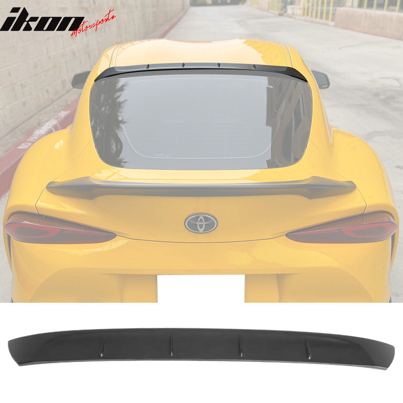 2020-2025 Toyota GR Supra MK5 J29 Matte TRD Rear Trunk + Roof Spoiler