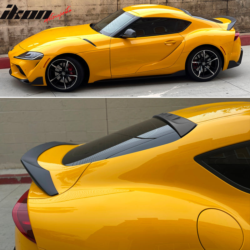 2020-2025 Toyota GR Supra MK5 Unpaint TRD Style Trunk and Roof Spoiler