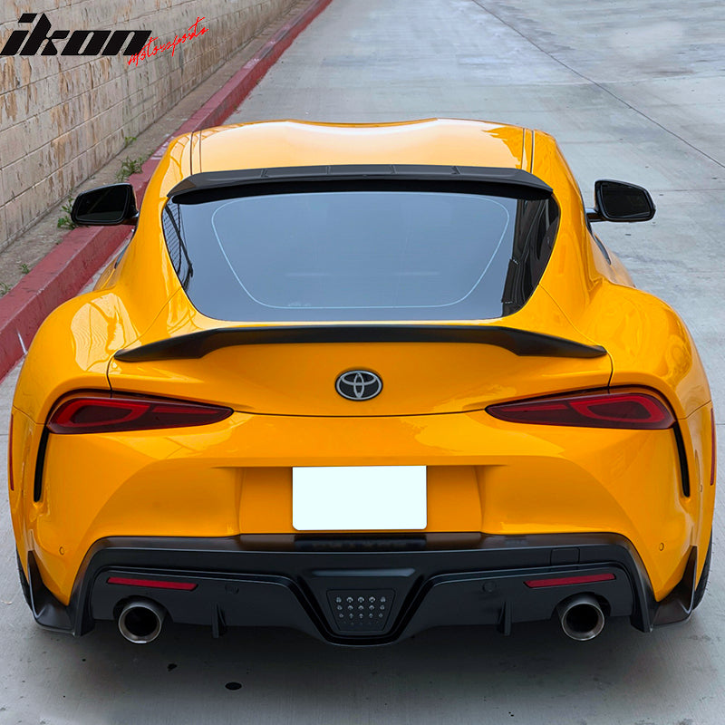 2020-2025 Toyota GR Supra MK5 Paint 202 TRD Style Trunk + Roof Spoiler