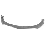 Honda Civic 62"-66" 3PCS B Style Black Front Lip with Strut Rods