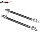 Honda Civic 62"-66" 3PCS B Style Black Front Lip with Strut Rods