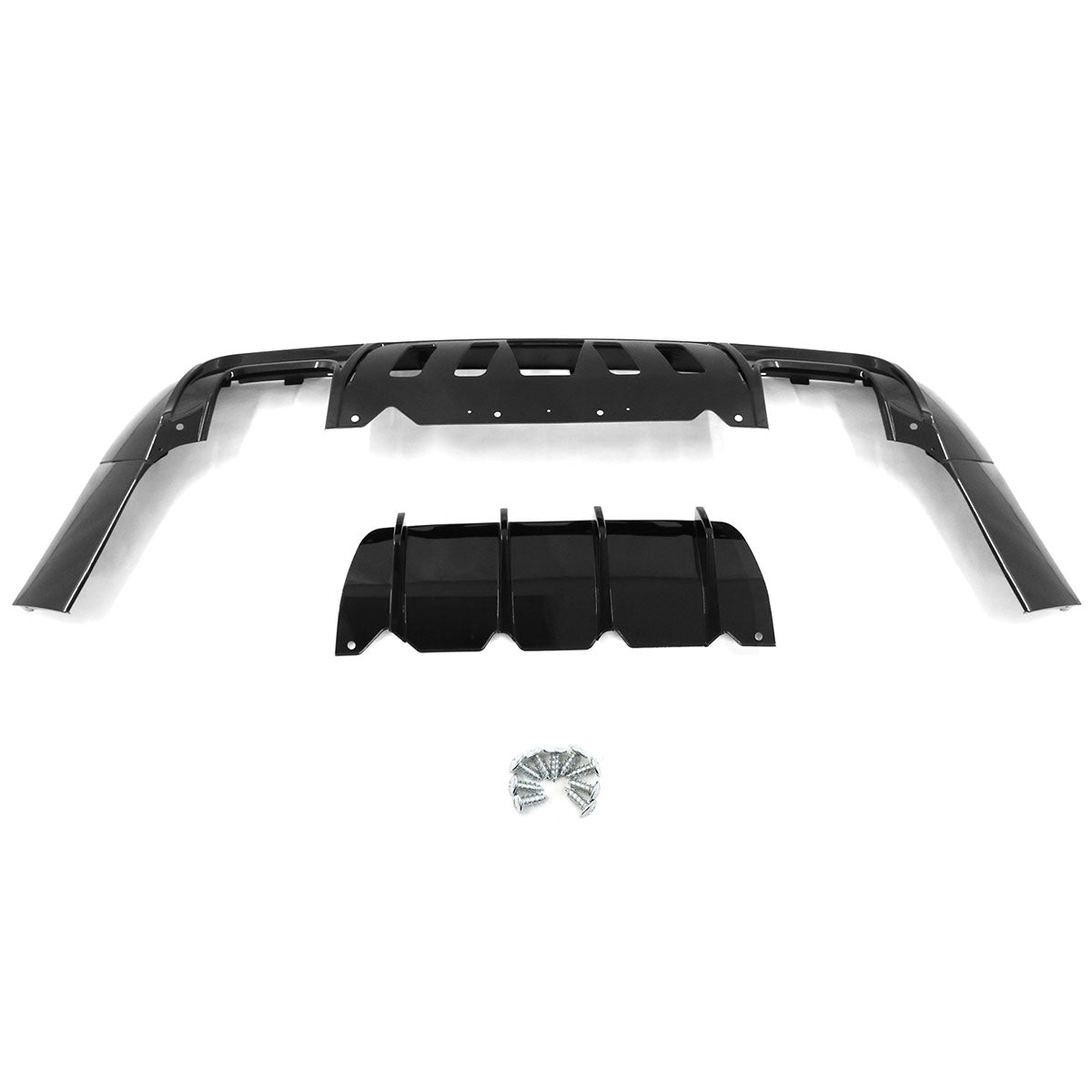 2015-2024 Dodge Challenger IKON Rear Bumper Diffuser PP